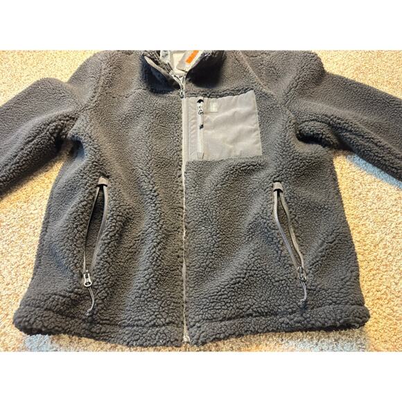 BASS Outdoor Jacket Men's XL, Black, Zip Up faux Sherpa Fleece/Jacket/Coat, NWT - Picture 10 of 14